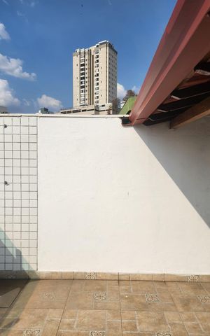 Casa para alugar com 74m², 2 quartos e 1 vaga Casa para alugar com 74m², 2 quartos e 1 vagaVaranda da Sala/cozinha
