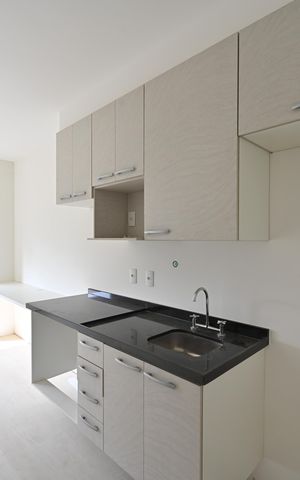 Studio à venda com 24m², 1 quarto e sem vagaCozinha