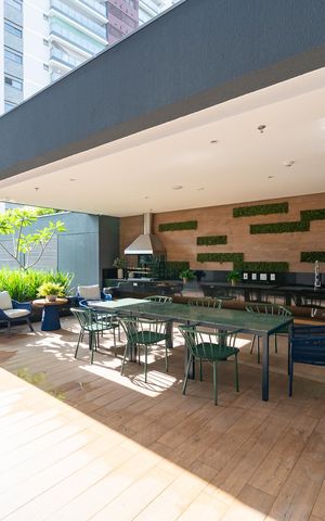 Studio à venda com 24m², 1 quarto e sem vaga Studio à venda com 24m², 1 quarto e sem vagaChurrasqueira 1