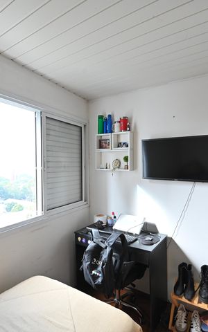 Apartamento à venda com 54m², 2 quartos e 1 vagaQuarto 2