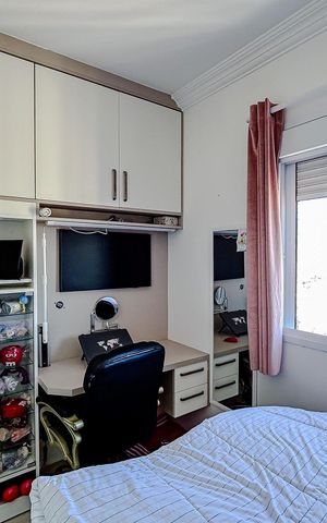 Apartamento à venda com 164m², 3 quartos e 4 vagasQuarto 2 - Suíte