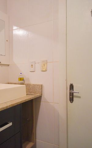 Apartamento para alugar com 110m², 2 quartos e 1 vagaBanheiro 1