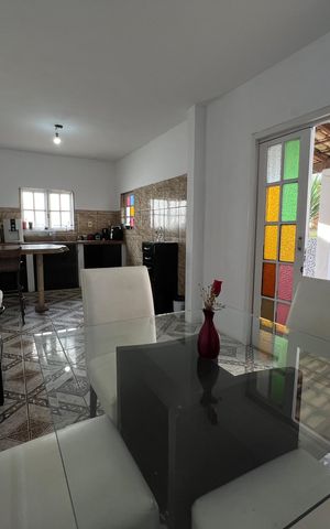 Casa para alugar com 130m², 2 quartos e 2 vagas Casa para alugar com 130m², 2 quartos e 2 vagasSala de Jantar / Cozinha