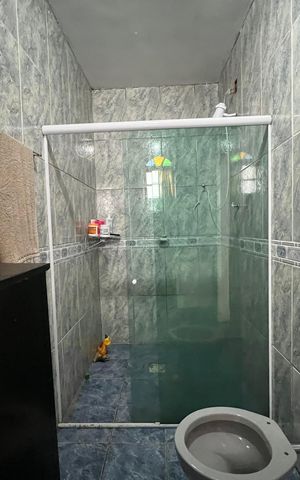 Casa para alugar com 130m², 2 quartos e 2 vagas Casa para alugar com 130m², 2 quartos e 2 vagasBanheiro da Suíte
