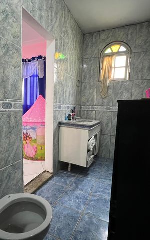 Casa para alugar com 130m², 2 quartos e 2 vagas Casa para alugar com 130m², 2 quartos e 2 vagasBanheiro da Suíte