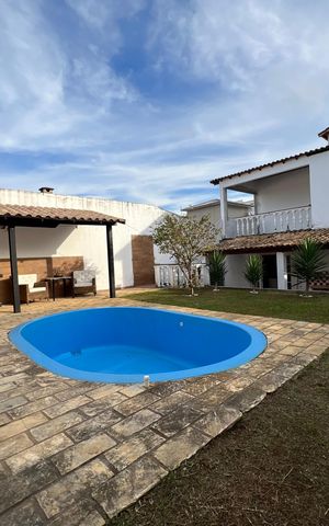 Casa para alugar com 130m², 2 quartos e 2 vagas Casa para alugar com 130m², 2 quartos e 2 vagasÁrea comum - Piscina