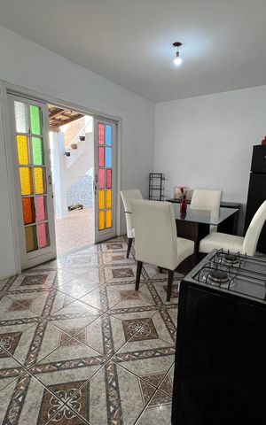 Casa para alugar com 130m², 2 quartos e 2 vagas Casa para alugar com 130m², 2 quartos e 2 vagasSala de Jantar