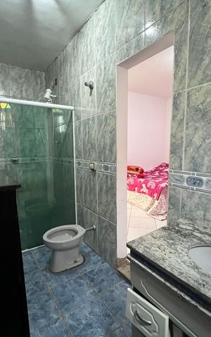 Casa para alugar com 360m², 4 quartos e 3 vagas Casa para alugar com 360m², 4 quartos e 3 vagasBanheiro da Suíte 2
