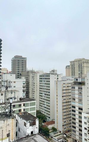 Studio à venda com 21m², 1 quarto e sem vaga Studio à venda com 21m², 1 quarto e sem vagaVista da varanda do studio
