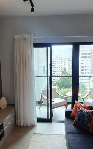 Apartamento à venda com 32m², 1 quarto e 1 vaga Apartamento à venda com 32m², 1 quarto e 1 vagaSala / Quarto
