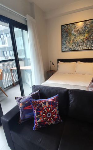 Apartamento à venda com 32m², 1 quarto e 1 vaga Apartamento à venda com 32m², 1 quarto e 1 vagaSala / Quarto