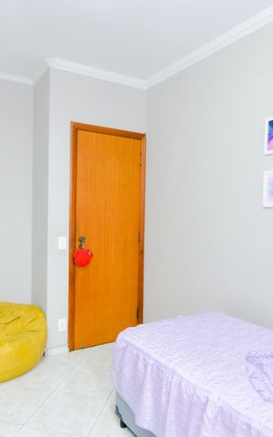 Apartamento à venda com 110m², 3 quartos e 2 vagasQuarto 2 
