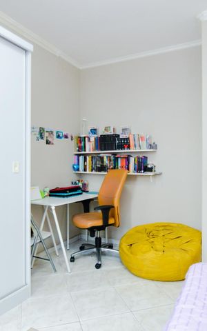 Apartamento à venda com 110m², 3 quartos e 2 vagasQuarto 2 