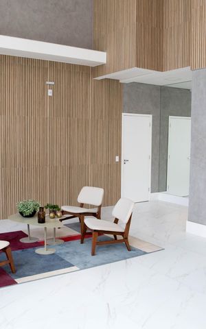 Apartamento à venda com 55m², 2 quartos e 1 vagaHall social
