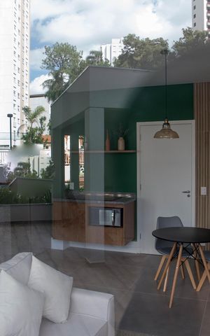 Apartamento à venda com 55m², 2 quartos e 1 vagaChurrasqueira