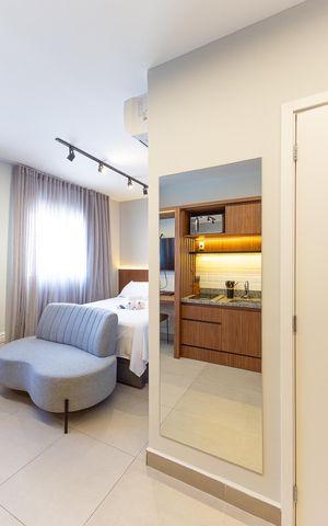Studio para alugar com 25m², 1 quarto e sem vagaStudio