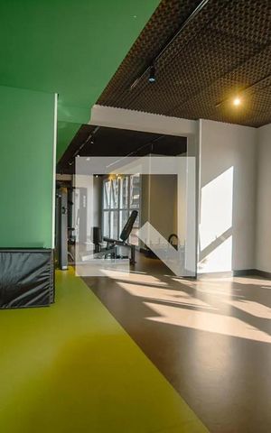 Apartamento para alugar com 31m², 1 quarto e sem vaga Apartamento para alugar com 31m², 1 quarto e sem vagaAcademia