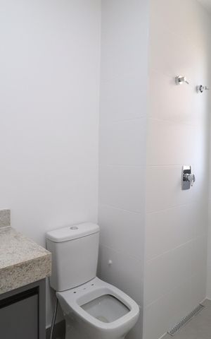 Apartamento para alugar com 96m², 2 quartos e 2 vagasBanheiro da Suíte 1