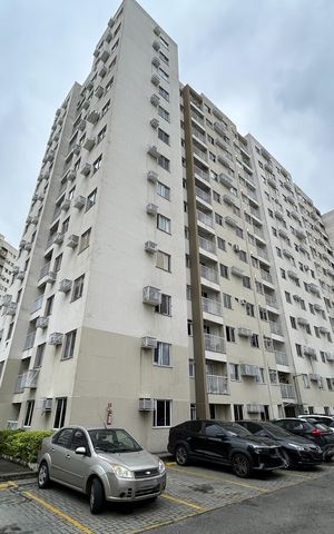 Apartamento à venda com 51m², 2 quartos e 1 vagaFachada do bloco