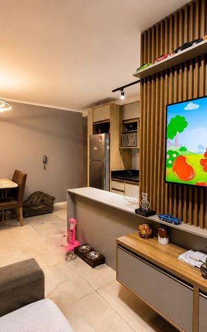 Apartamento à venda com 60m², 2 quartos e 1 vaga Apartamento à venda com 60m², 2 quartos e 1 vagaSala