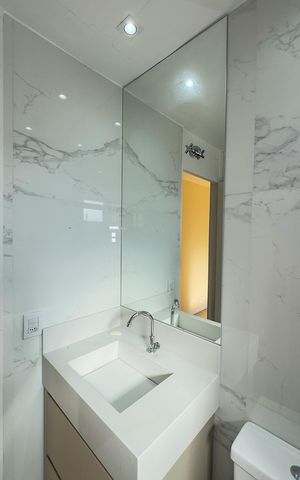 Apartamento à venda com 98m², 3 quartos e 1 vagaBanheiro da Suíte