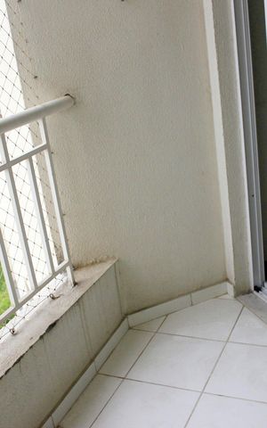 Apartamento à venda com 55m², 2 quartos e 1 vagaVaranda da sala
