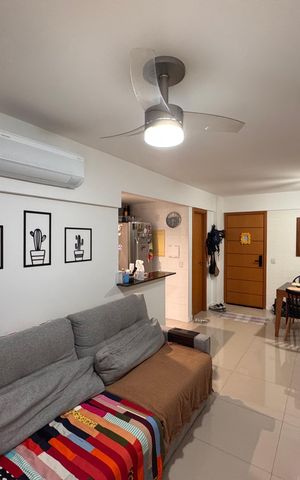 Apartamento à venda com 80m², 1 quarto e 1 vaga Apartamento à venda com 80m², 1 quarto e 1 vagaSala