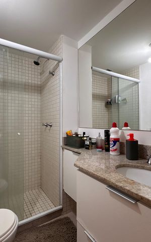 Apartamento à venda com 80m², 1 quarto e 1 vaga Apartamento à venda com 80m², 1 quarto e 1 vagaSuíte - Banheiro