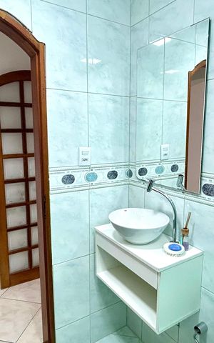 Casa para alugar com 125m², 2 quartos e 2 vagas Casa para alugar com 125m², 2 quartos e 2 vagasBanheiro 1