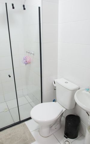 Apartamento à venda com 54m², 2 quartos e 1 vagaBanheiro Social