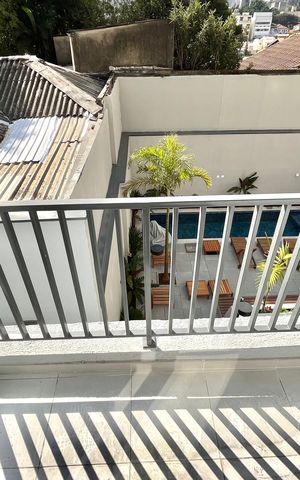 Studio à venda com 19m², 1 quarto e sem vagaVaranda