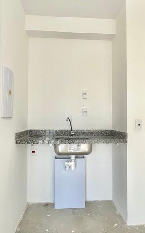 Studio à venda com 19m², 1 quarto e sem vagaCozinha