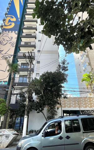 Studio à venda com 19m², 1 quarto e sem vagaFachada