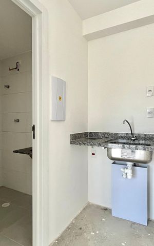 Studio à venda com 19m², 1 quarto e sem vagaCozinha