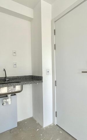 Studio à venda com 19m², 1 quarto e sem vagaCozinha