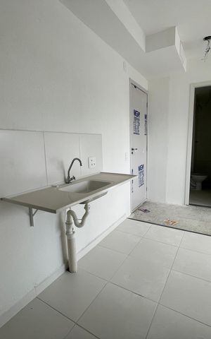 Apartamento para alugar com 31m², 2 quartos e sem vagaCozinha e Área de Serviço