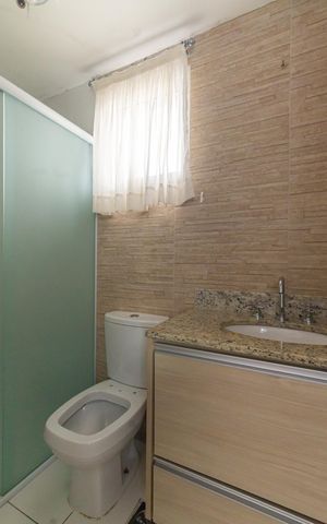 Apartamento à venda com 66m², 2 quartos e 1 vaga Apartamento à venda com 66m², 2 quartos e 1 vagaBanheiro da Suíte