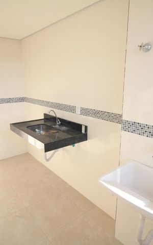 Apartamento à venda com 55m², 2 quartos e 1 vagaCozinha e Área de Serviço