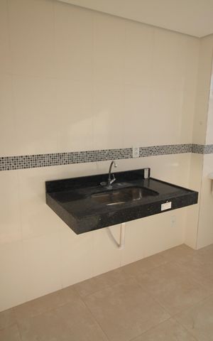 Apartamento à venda com 55m², 2 quartos e 1 vagaCozinha e Área de Serviço