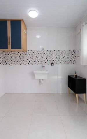 Casa para alugar com 125m², 2 quartos e 1 vagaCozinha e Área de Serviço