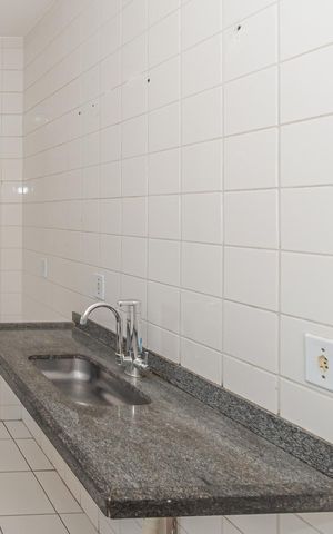 Apartamento para alugar com 49m², 2 quartos e 1 vaga Apartamento para alugar com 49m², 2 quartos e 1 vagaCozinha e Área de Serviço