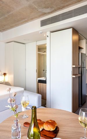 Studio para alugar com 29m², 1 quarto e sem vaga