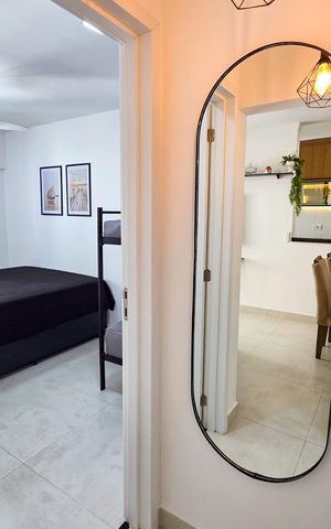 Apartamento para alugar com 53m², 1 quarto e 1 vaga Apartamento para alugar com 53m², 1 quarto e 1 vagaSala