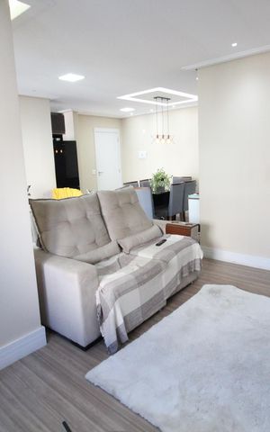 Apartamento à venda com 72m², 2 quartos e 2 vagasSala
