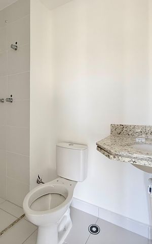 Studio à venda com 28m², 1 quarto e sem vagaBanheiro 