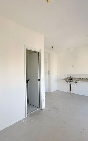 Studio à venda com 28m², 1 quarto e sem vagaQuarto 