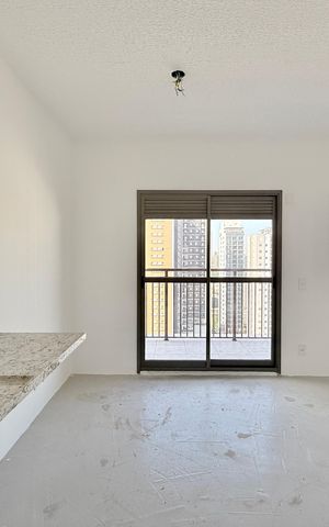 Studio à venda com 28m², 1 quarto e sem vagaCozinha 