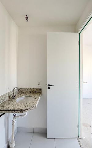 Studio à venda com 28m², 1 quarto e sem vagaBanheiro 