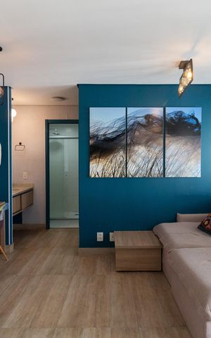 Apartamento à venda com 45m², 1 quarto e 1 vaga Apartamento à venda com 45m², 1 quarto e 1 vagaStudio