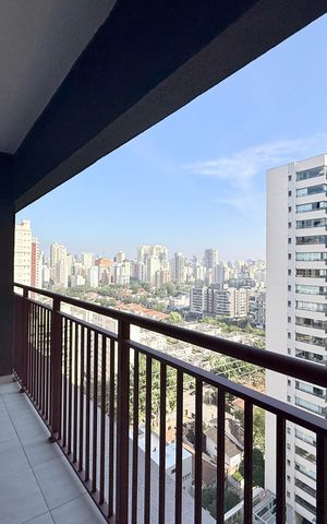 Studio à venda com 28m², 1 quarto e sem vaga Studio à venda com 28m², 1 quarto e sem vagaSacada